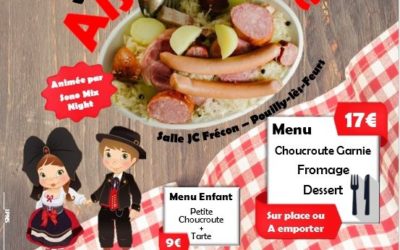 Festin Alsacien à Pouilly-Les-Feurs