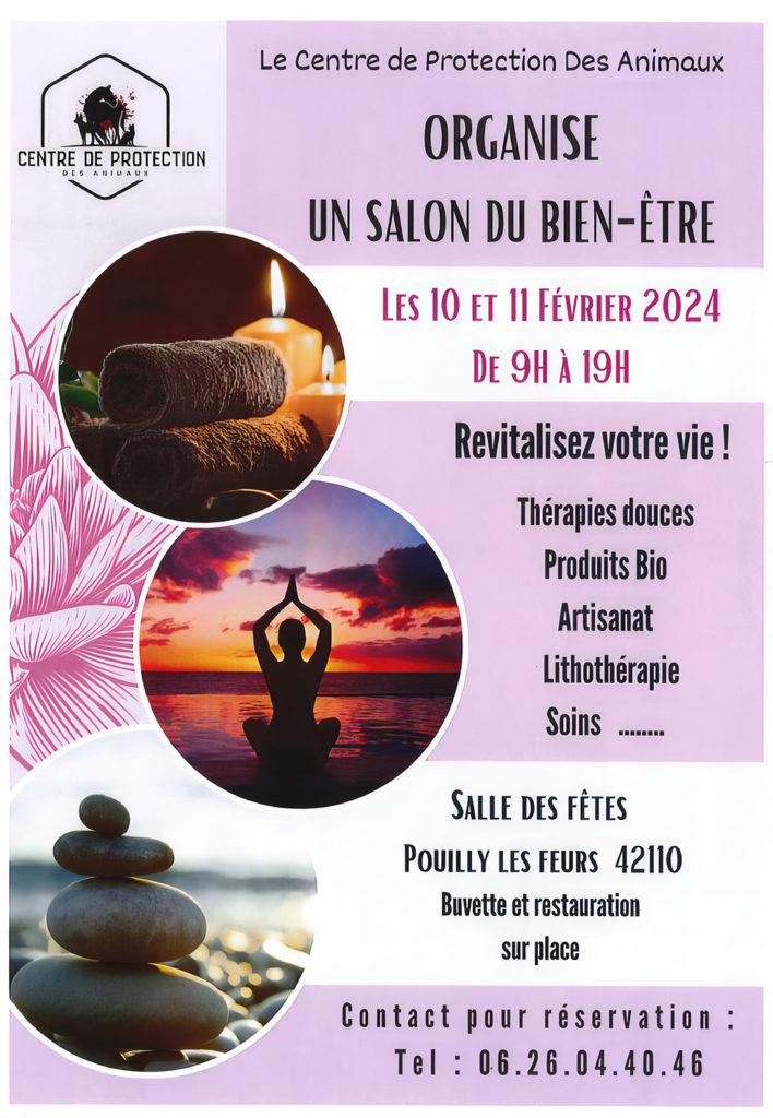 Salon du bien etre Affiche Salon du bien-être