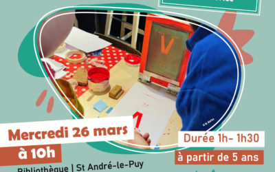 Un atelier créatif gratuit à ne pas manquer : dessin et sérigraphie avec M. Morice !