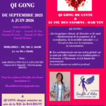 AFFICHE ATELIERS_QI GONG à Pouilly-les-Feurs_ANNEE 2025-2026_Souffle d'Ailes