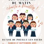 Affiche Concert Chorale évènement musique