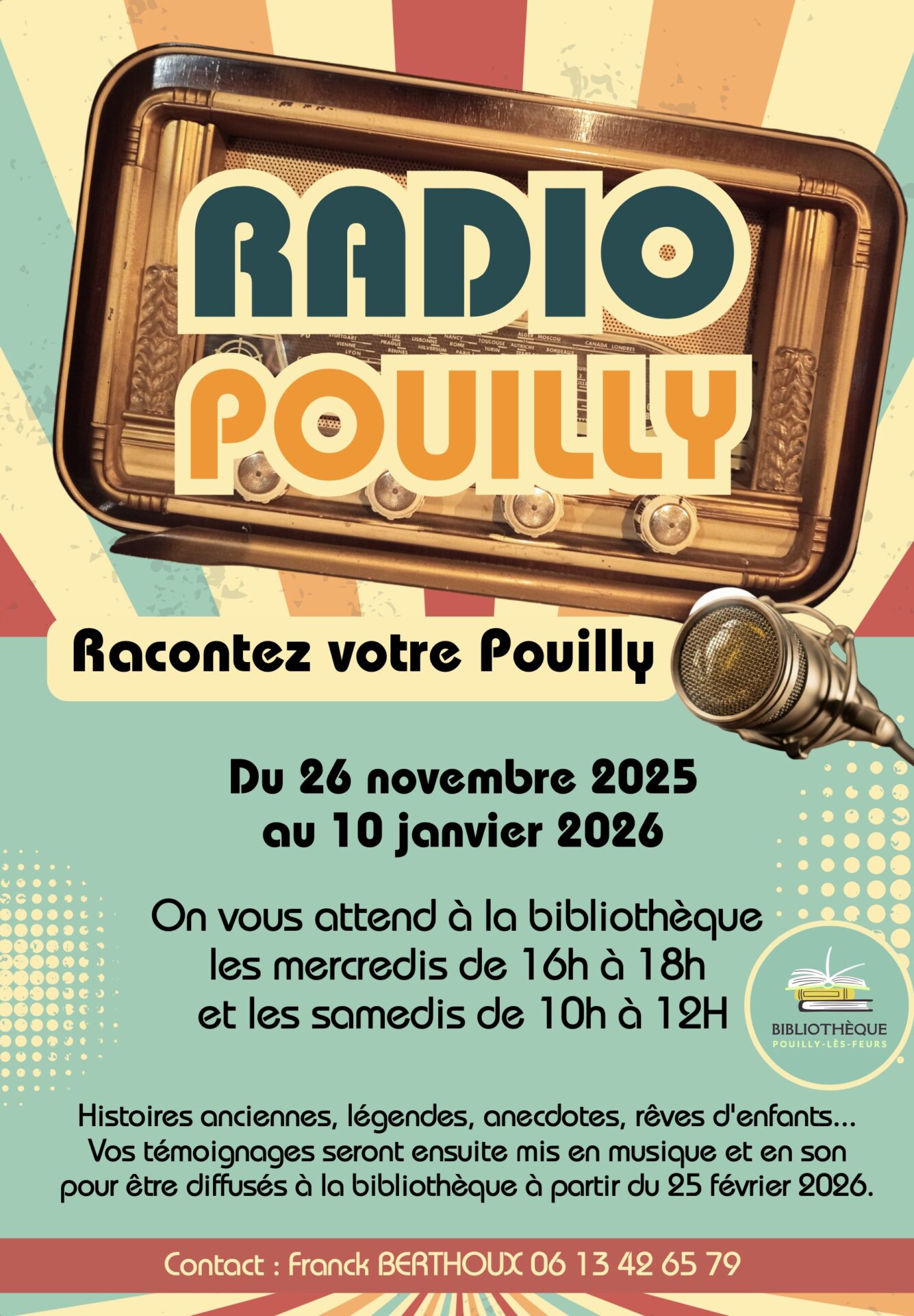 Affiche Radio Pouilly