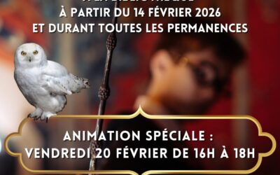 Exposition Harry Potter à la Bibliothèque de Pouilly-lès-Feurs